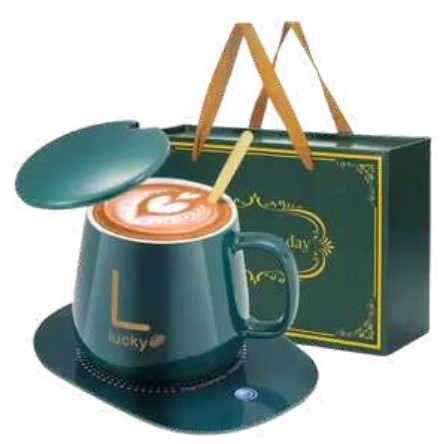 Cup Warmer for Office Desk and Home Table Use, Handy Beverage Heating Accessory for Tea and Coffee Lovers, Smart Corporate Gift Item for Everyday Convenience